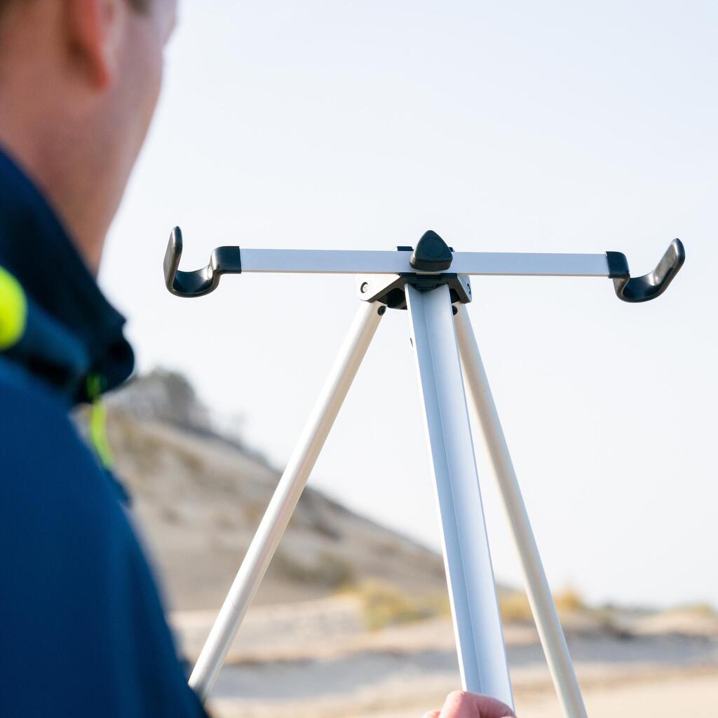 Trepied de pêche en surfcasting