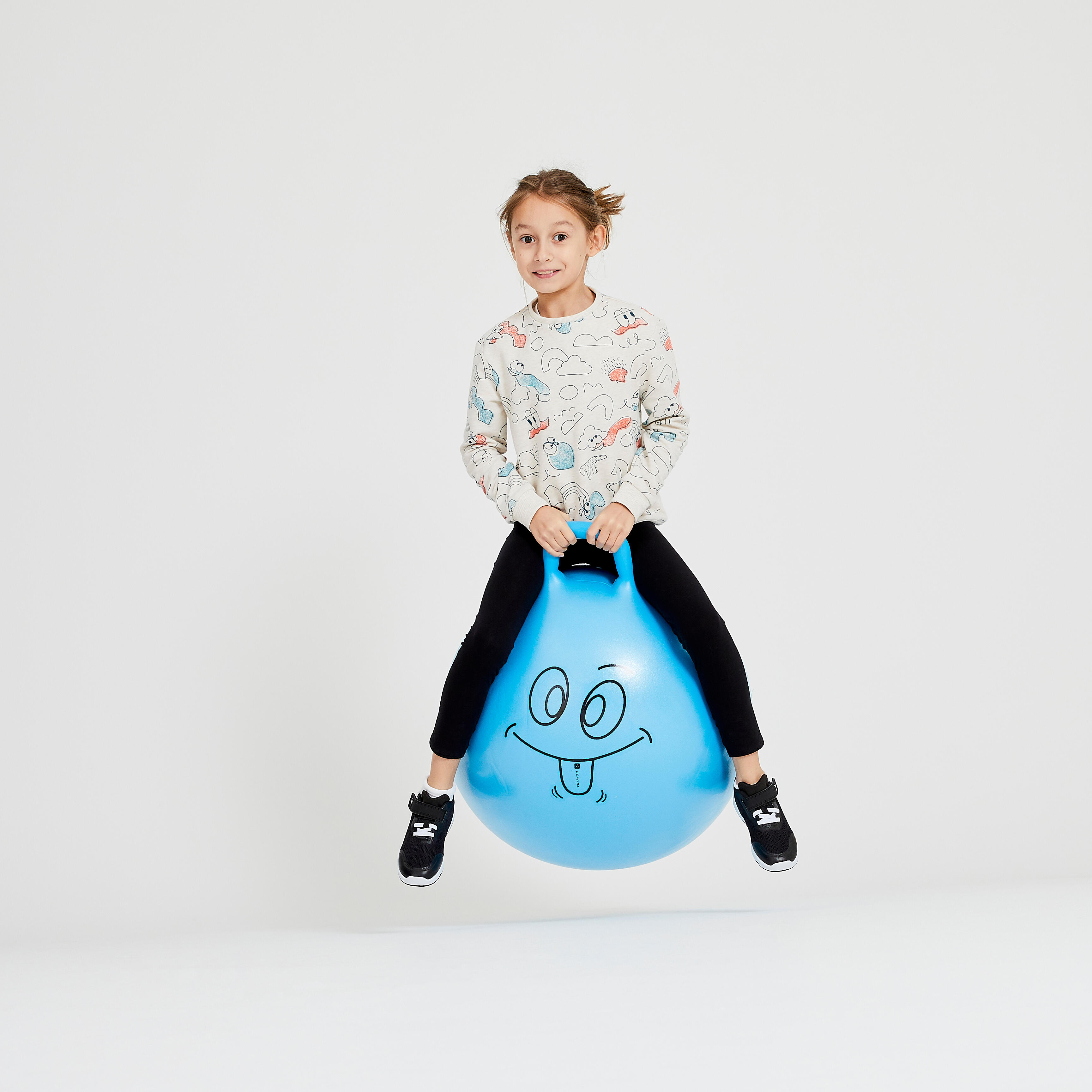 Ballon sauteur enfant – Resist bleu - DOMYOS