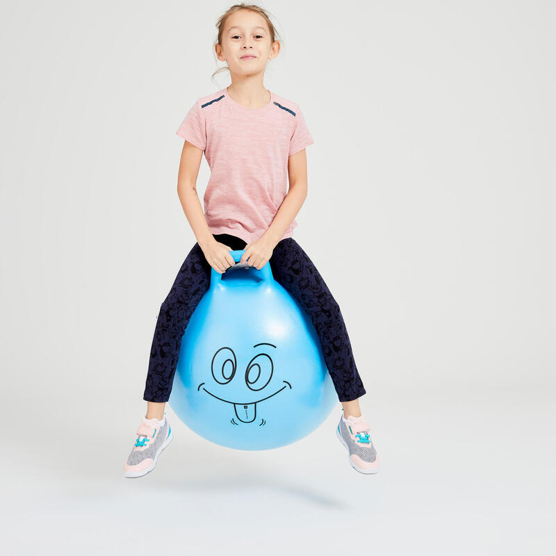 Dětský skákací míč na gymnastiku 60 cm modrý