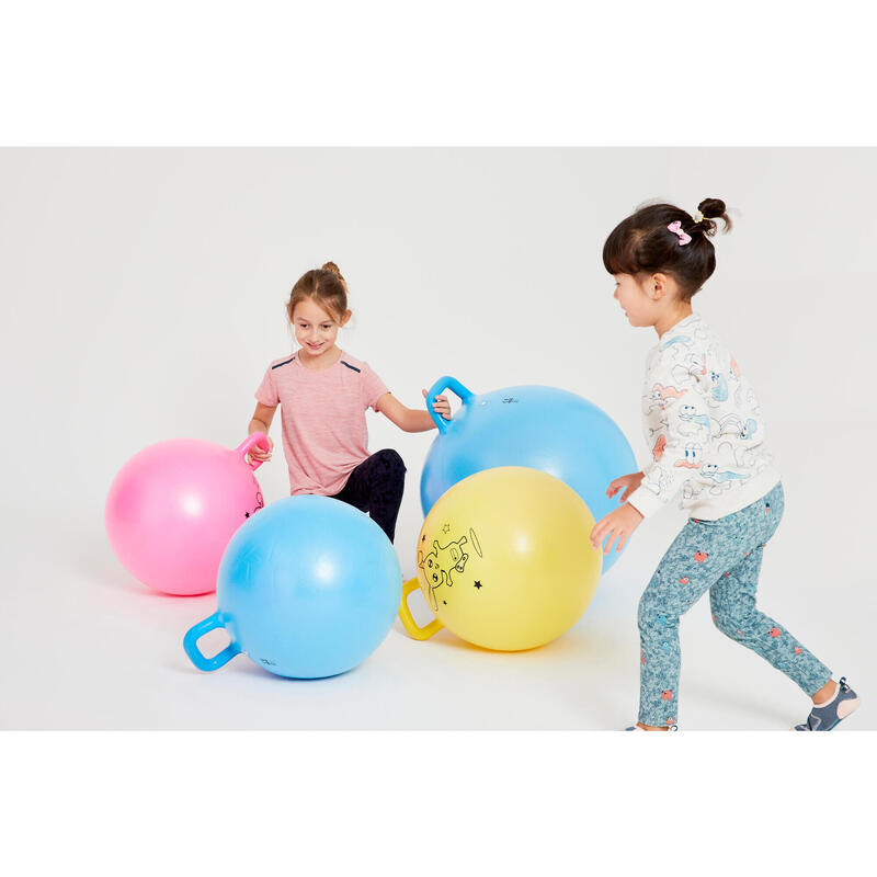 Ballon Sauteur Resist 45 cm gym enfant bleu