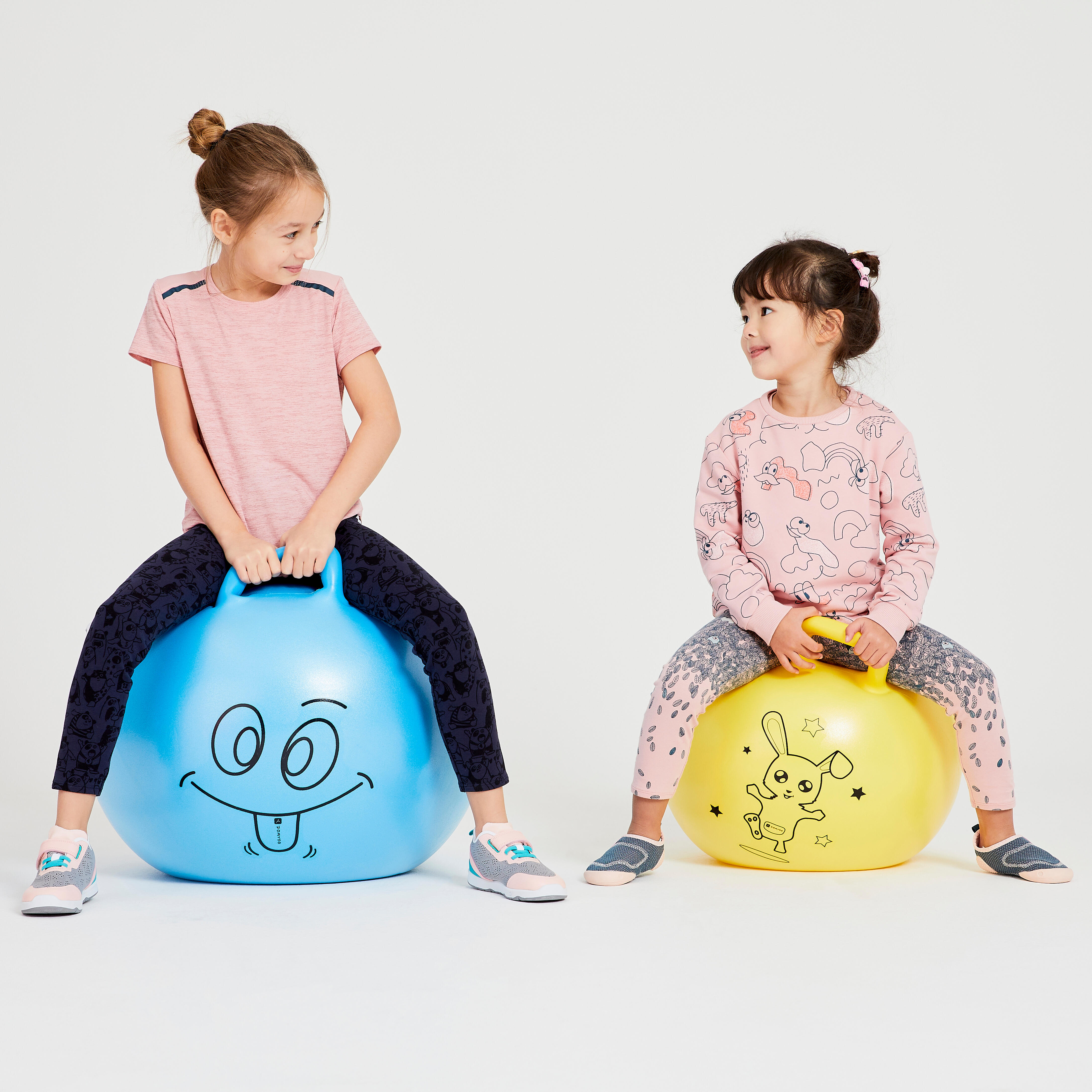 Ballon sauteur enfant – Resist bleu - DOMYOS