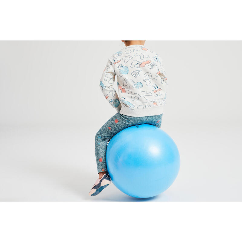 Hüpfball Resist 45 cm Gym Kinder blau