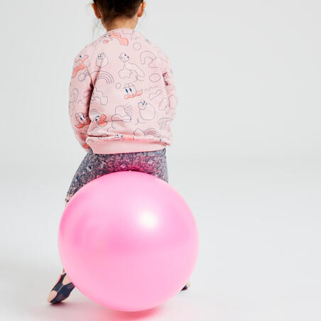 Sweat Decat'oons imprimé rose Baby Gym enfant