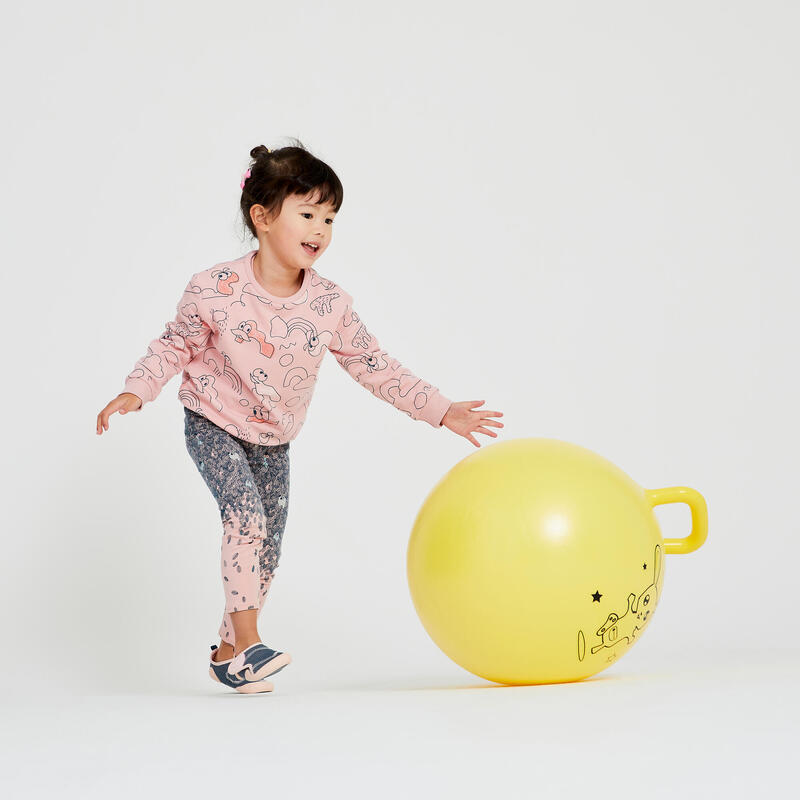 Ballon Sauteur Resist 45 cm gym enfant jaune