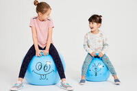 Ballon sauteur Resist 45 cm bleu/turquoise - Enfants