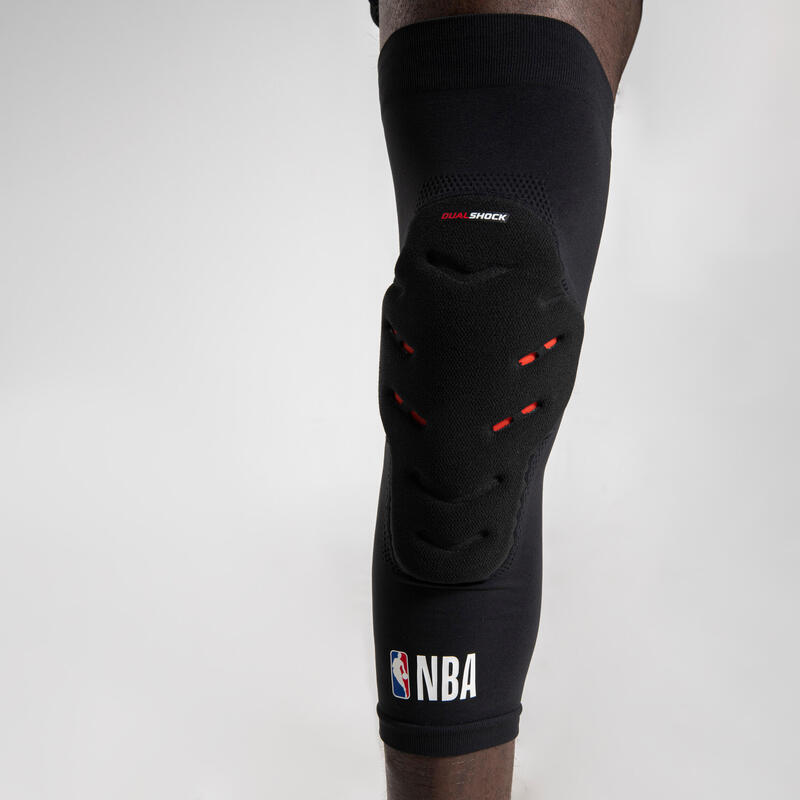 Damen/Herren Knieschoner Basketball Protect KP500 NBA 2er-Pack