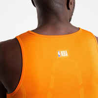 Funktionsshirt Basketball UT500 Slim-Schnitt Herren NBA New York Knicks orange
