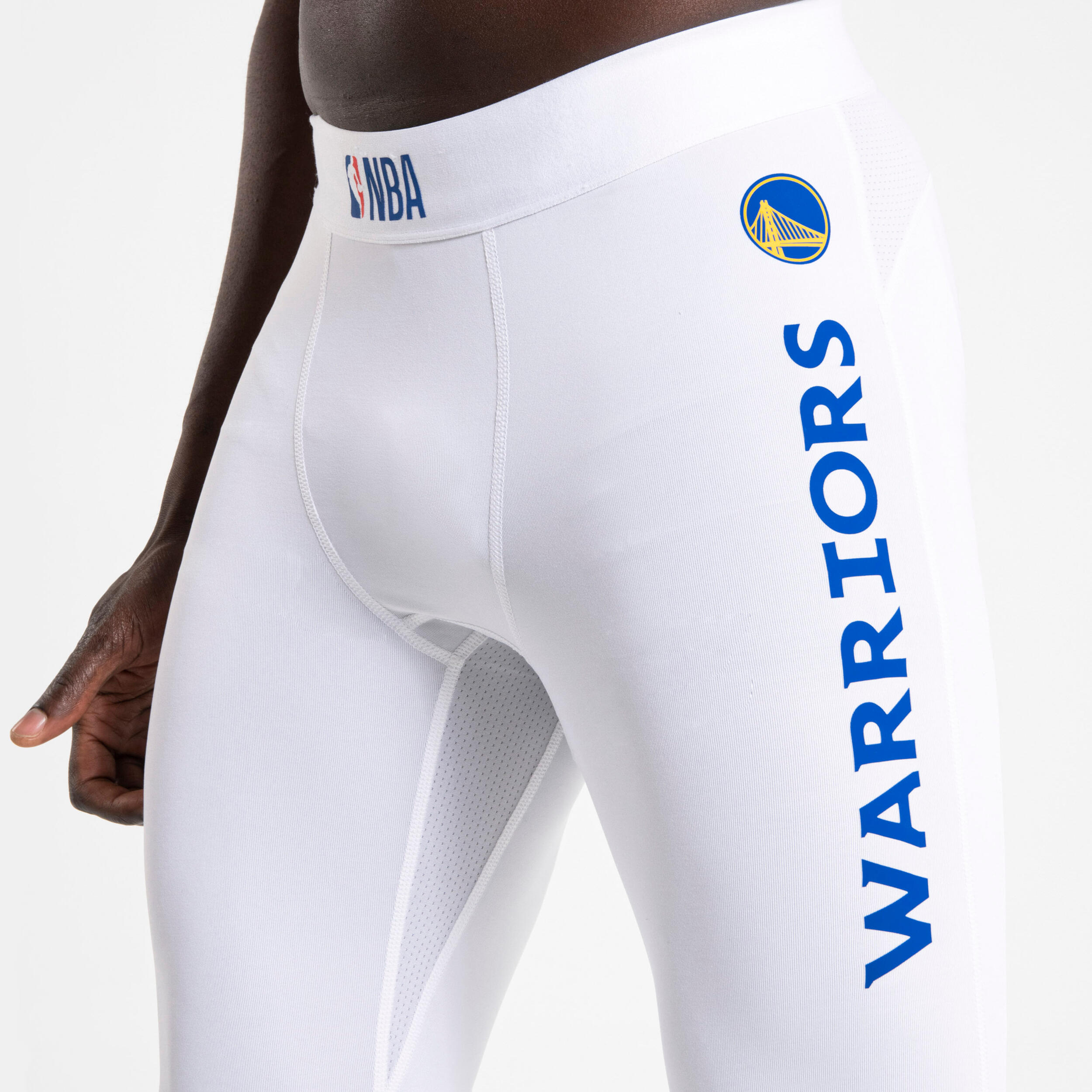 Mallas de baloncesto Adulto Tarmak NBA Golden State Warriors blancas 2/19