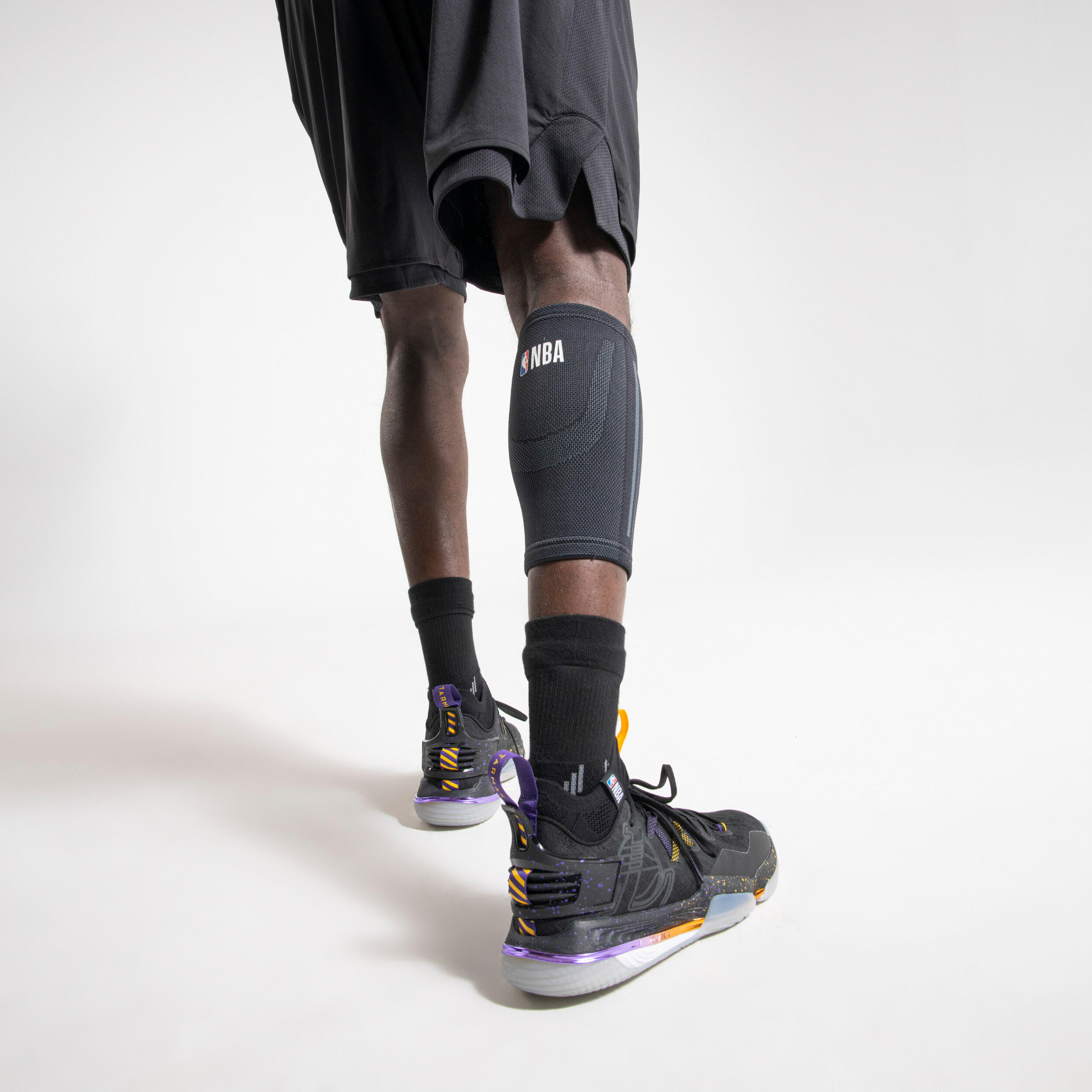 Adult Calf Support Left Right NBA Soft 300 Black
