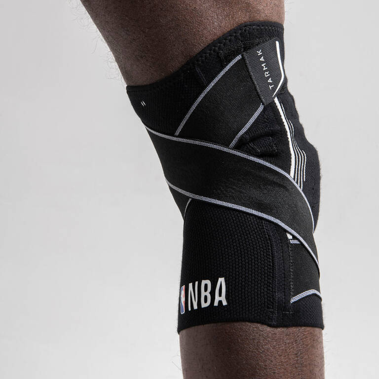 Adult Right/Left Knee Support Mid 500 NBA - Black