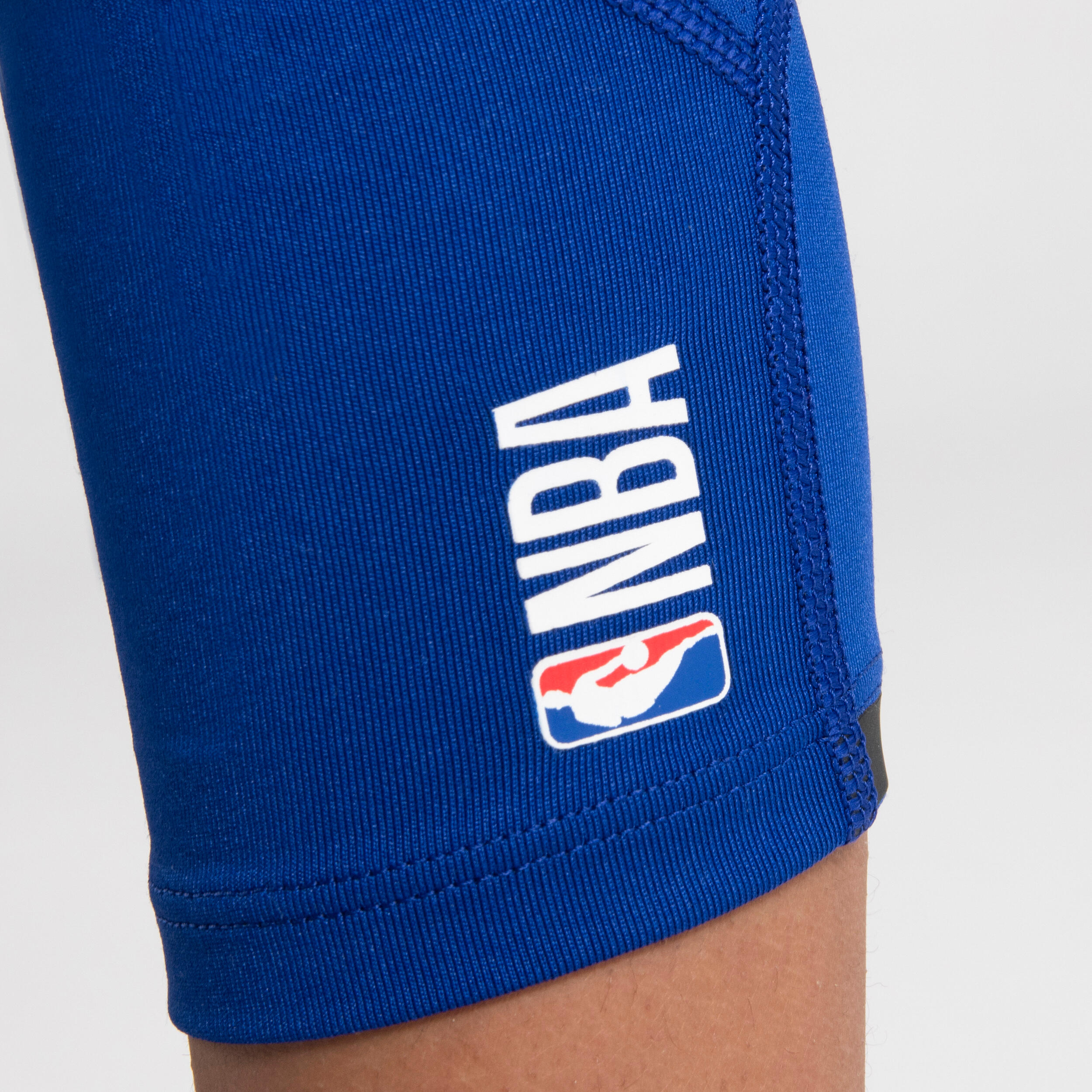 Boys'/Girls' Capri Basketball Leggings - Blue/NBA Los Angeles Clippers 10/11