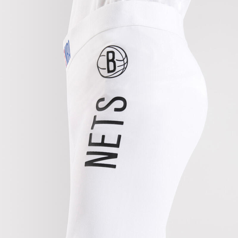 Pantaloni 3/4 basket junior NBA BROOKLYN NETS bianchi