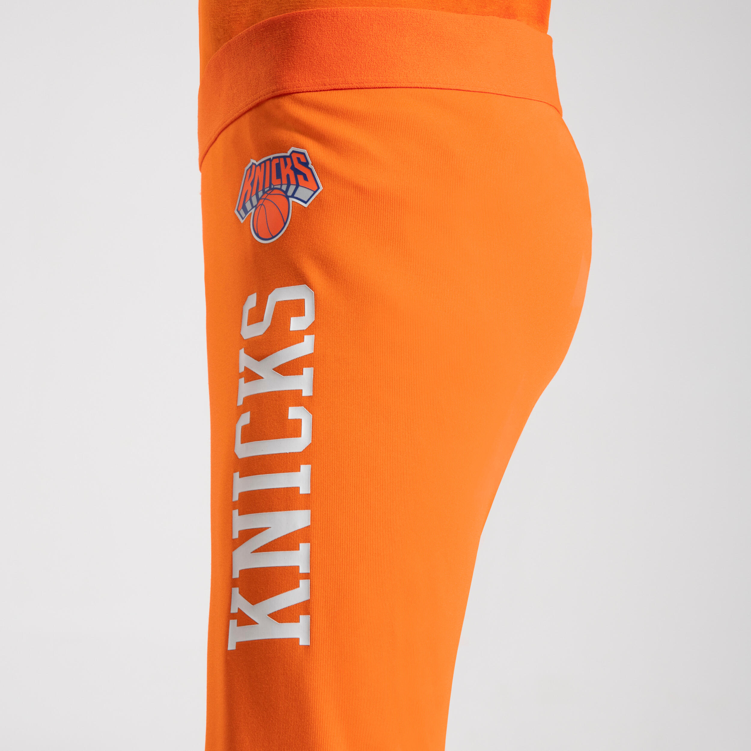 Boys'/Girls' Capri Basketball Leggings - Orange/NBA New York Knicks 6/11