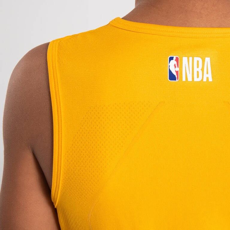 Buy Men'S Slim Fit Basketball Base Layer Jersey Ut500 - Nba Los Angeles  Lakers Online