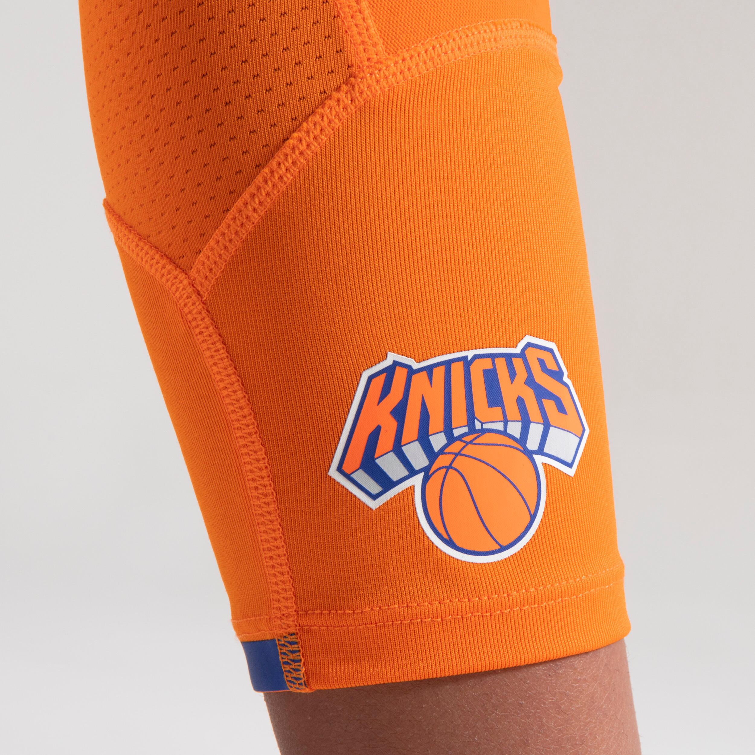 Boys'/Girls' Capri Basketball Leggings - Orange/NBA New York Knicks 11/11