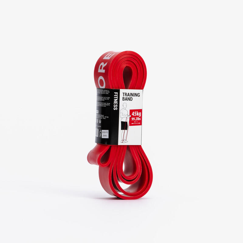 Elástico de Musculação Training Band 45 kg Vermelho