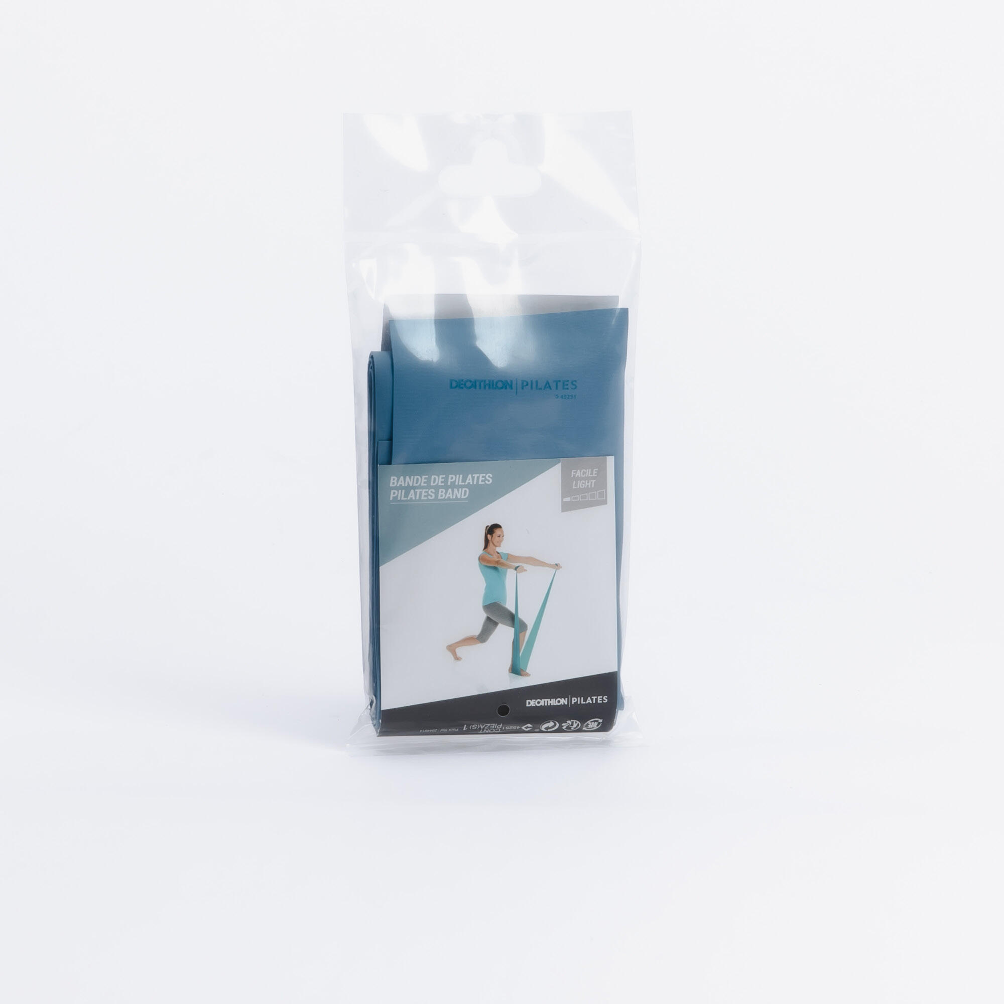 BANDA ELASTICA DI RESISTENZA PILATES 2 KG - BLU