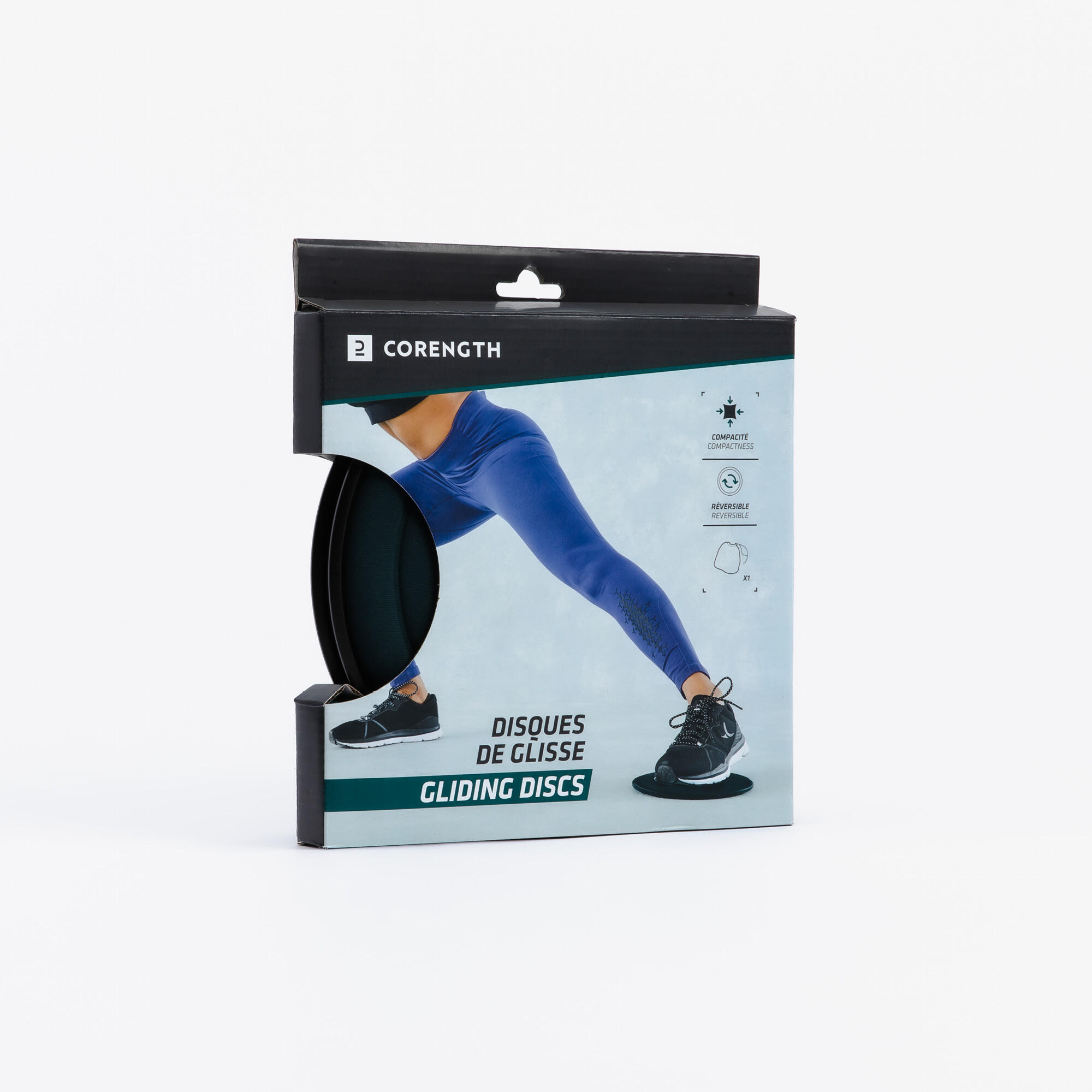 Discos de deslizamiento cross training musculación Corength 2/8