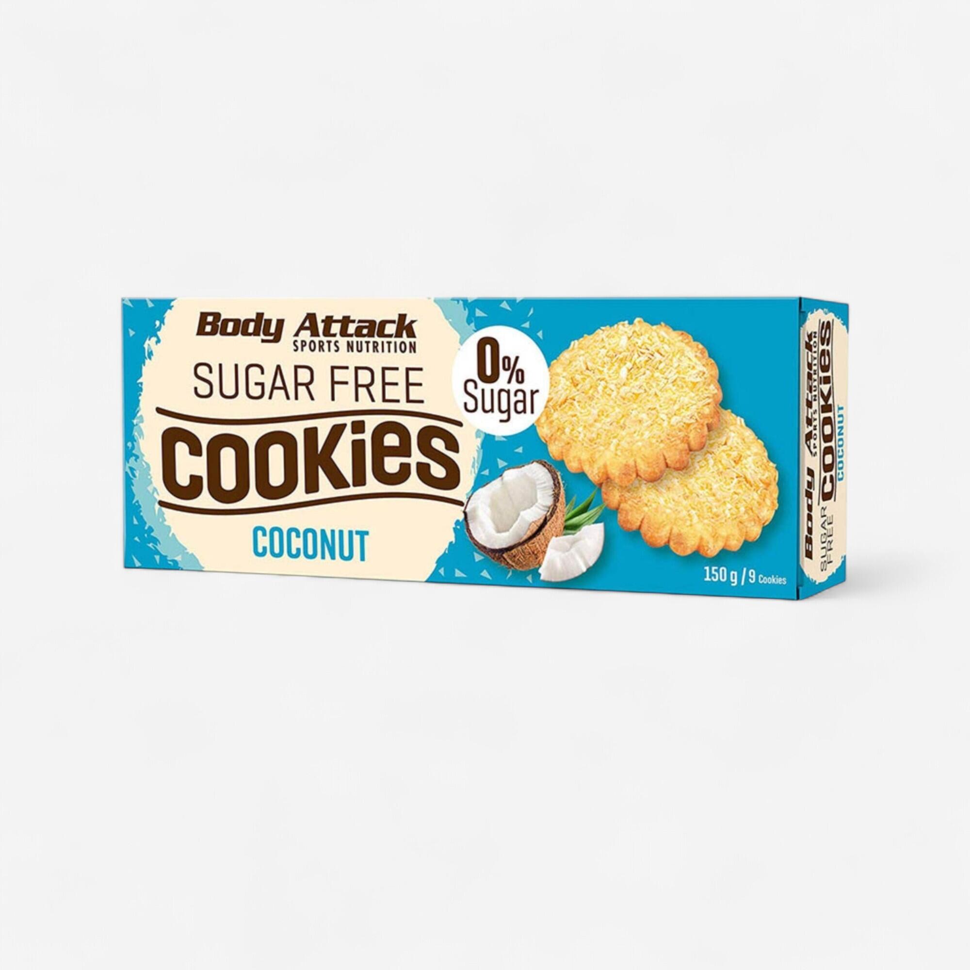 NO BRAND Biscotti BODY ATTACK LOW SUGAR 115g cocco