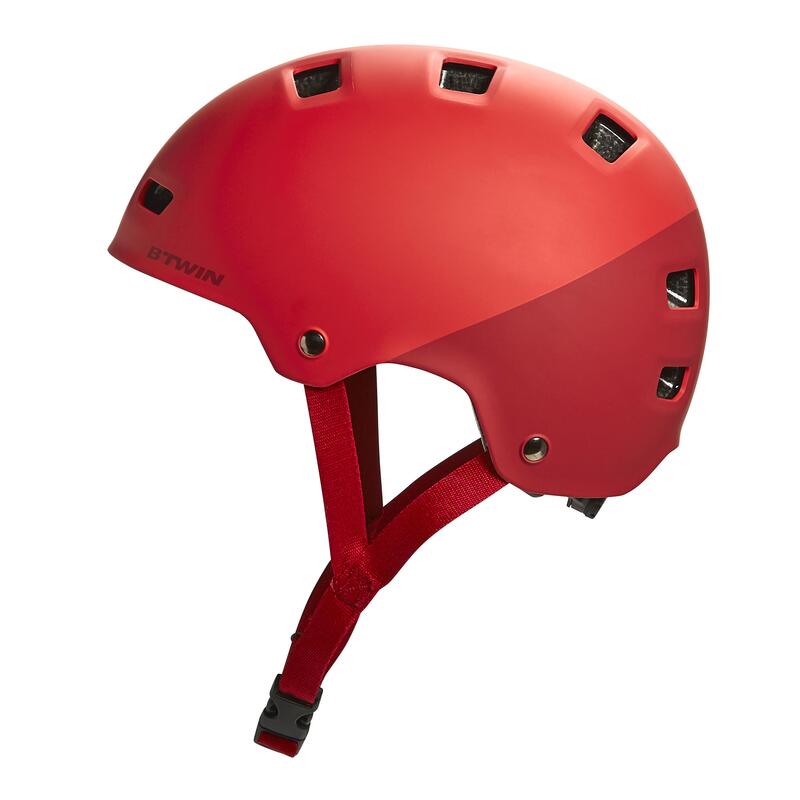 CAPACETE DE CICLISMO CRIANÇA 520 VERMELHO