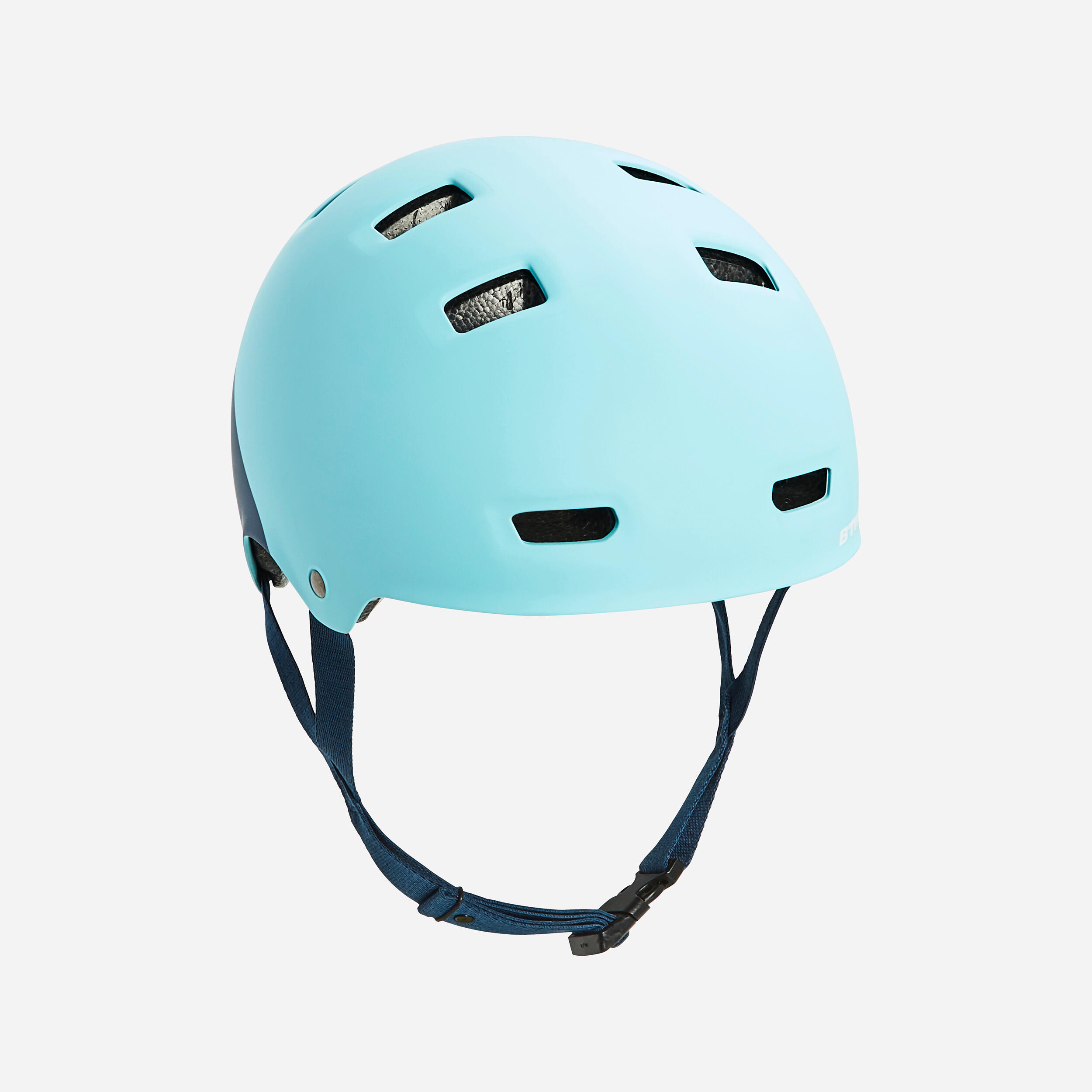 BTWIN Kids' Cycling Helmet Teen 520 - Blue