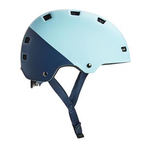 Casco bicicleta niños Btwin 520 turquesa