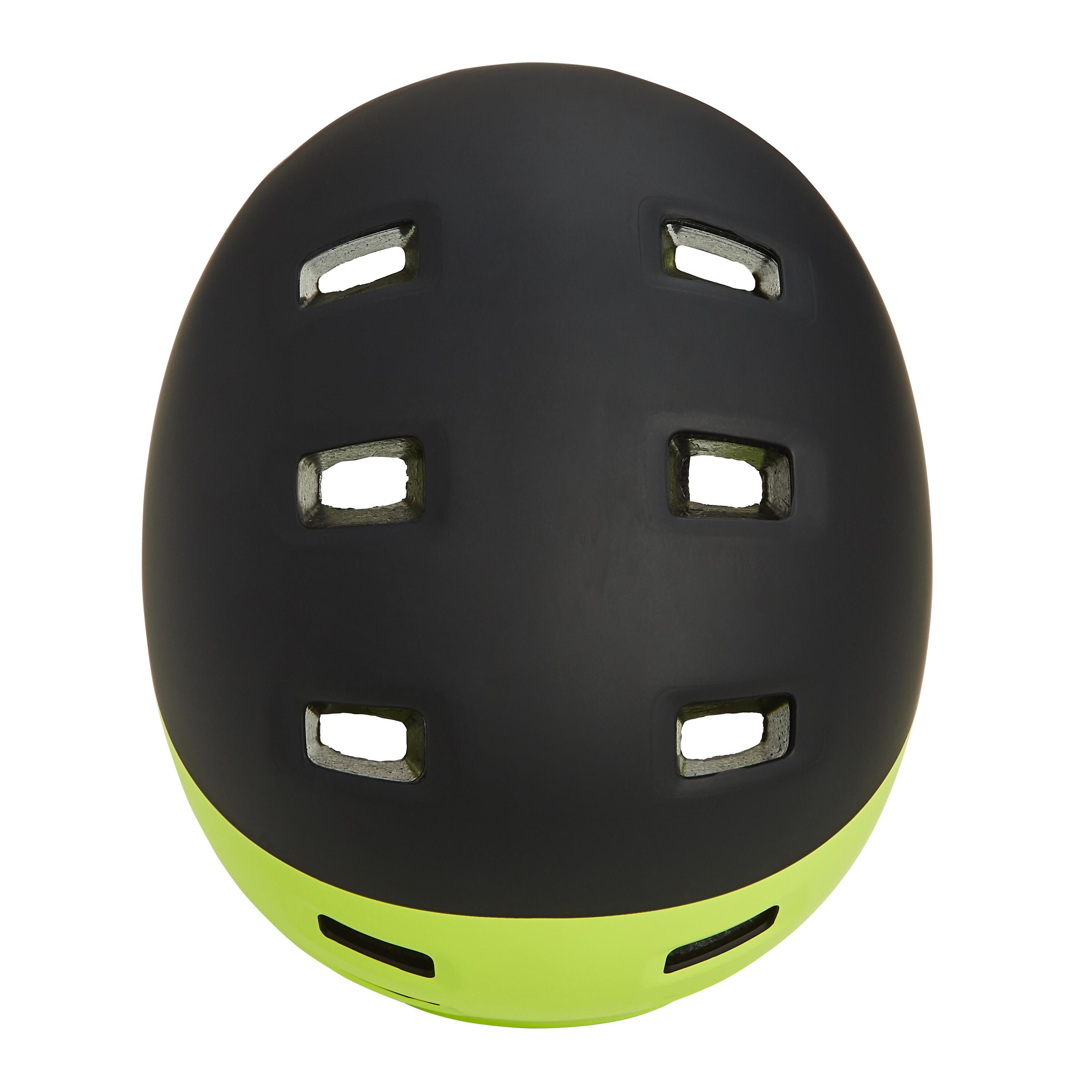 BTWIN Kids' Cycling Helmet Teen 520 - Neon