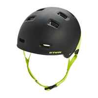 Casco bicicleta niños Btwin 520 fluo