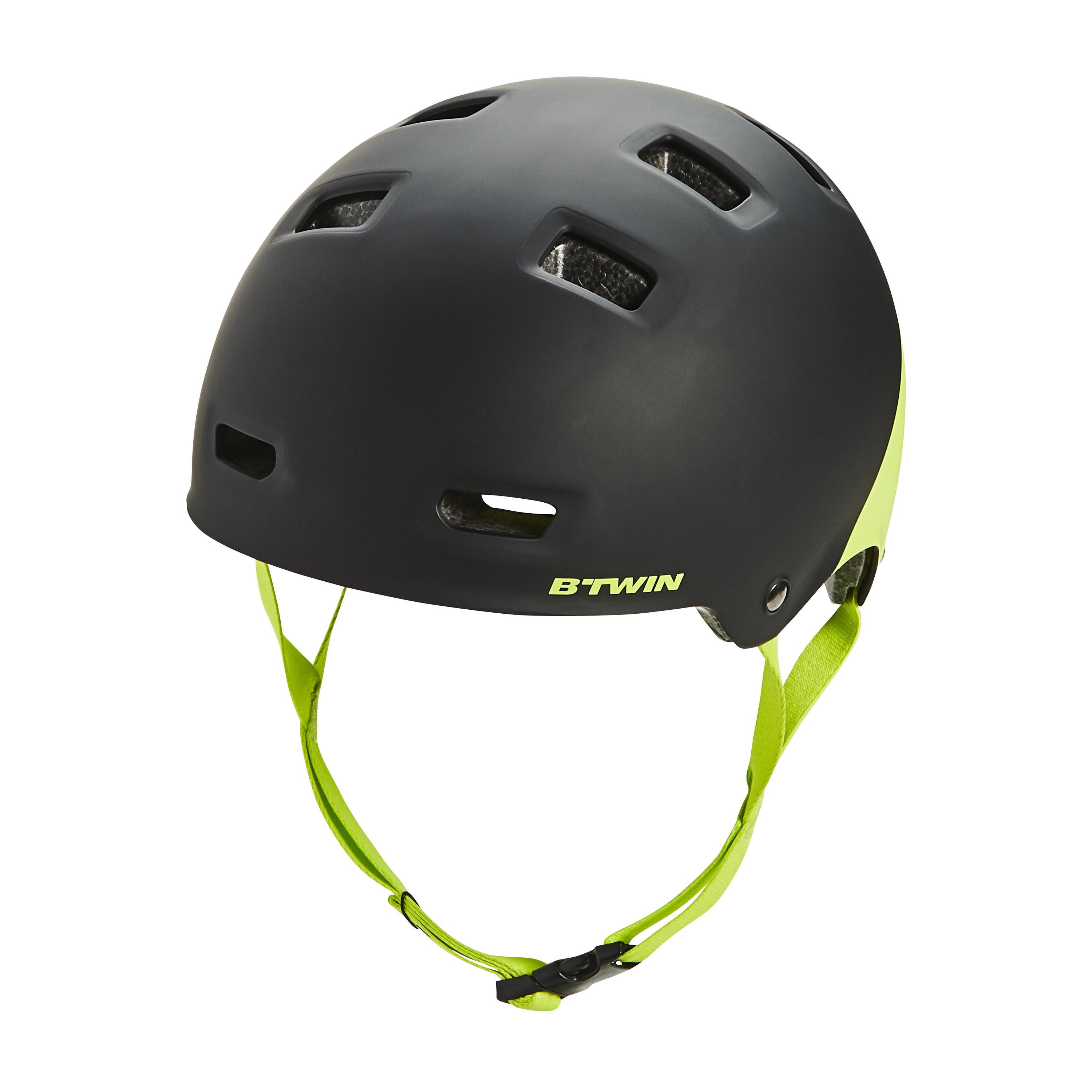 Kids' Cycling Helmet Teen 520 - Neon 6/7