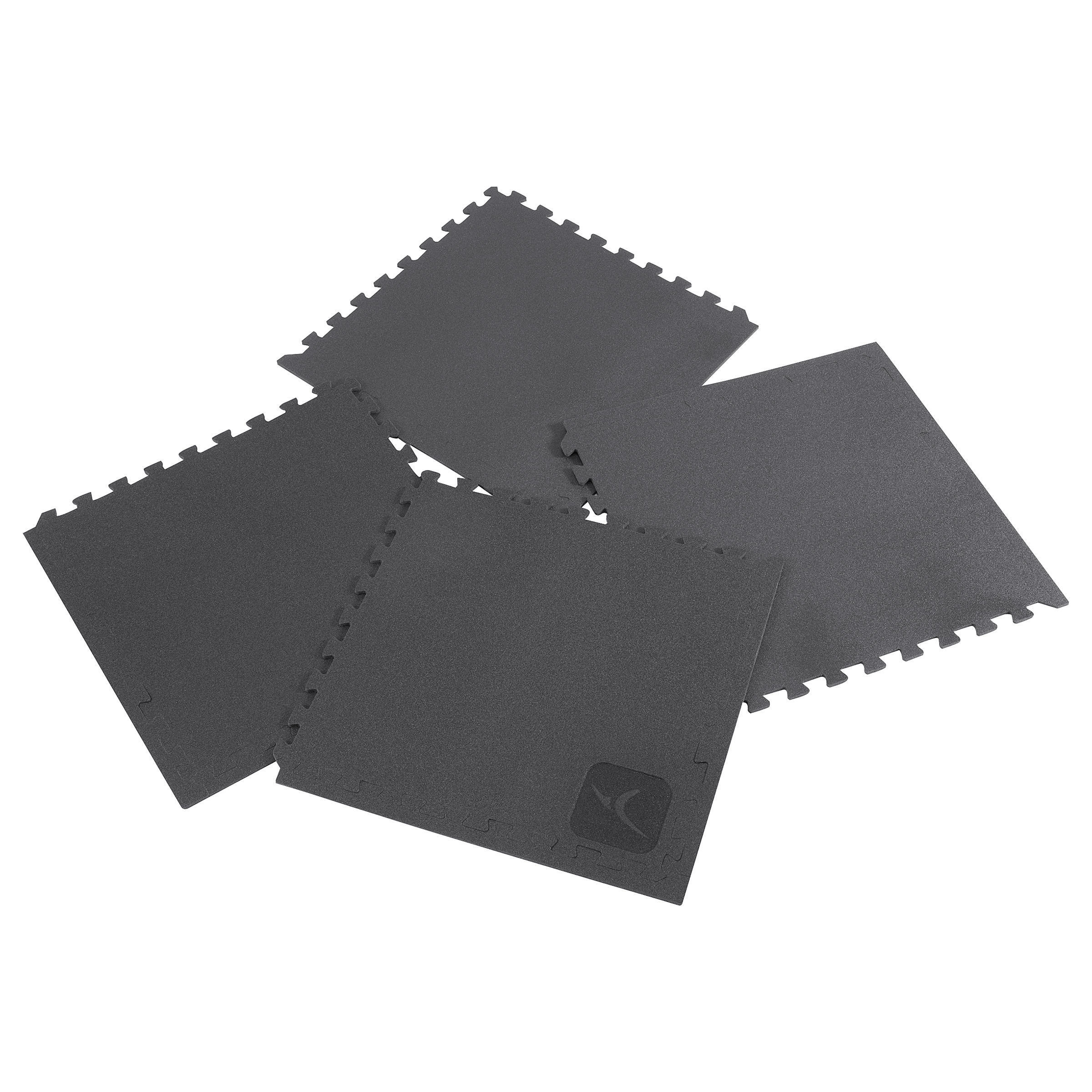 DF920 Floor Pads (4-Pack) - black - Domyos - Decathlon