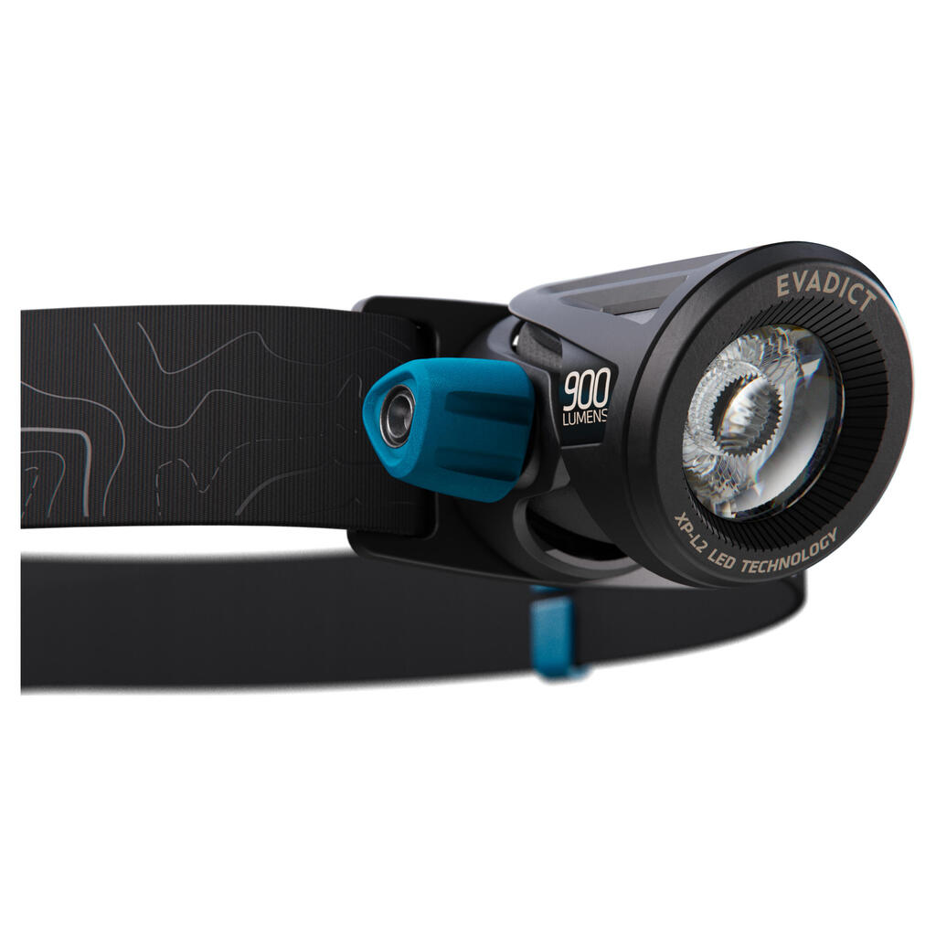 Evadict Ontrail 900 Lumens Trail Running Frontal Lamp 