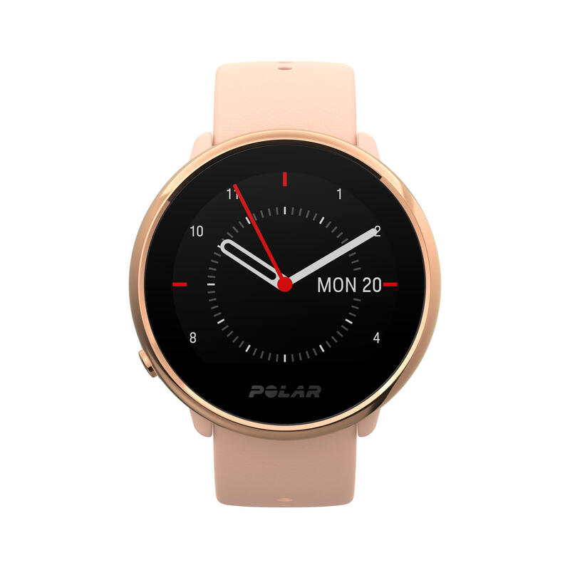 Ceas Smartwatch cu GPS și senzor cardio IGNITE Roz-Auriu