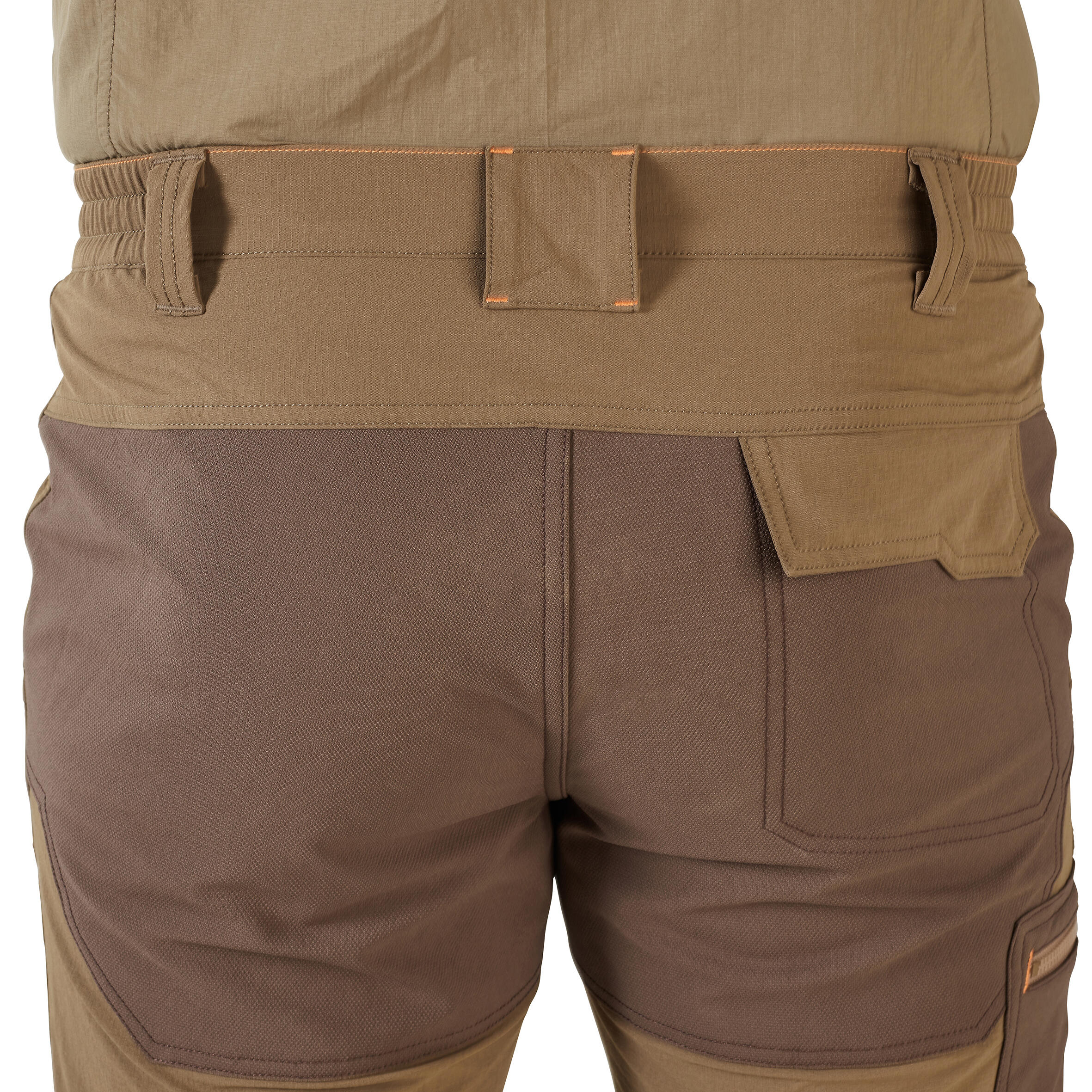 BREATHABLE AND DURABLE TROUSERS 520 BROWN 7/10