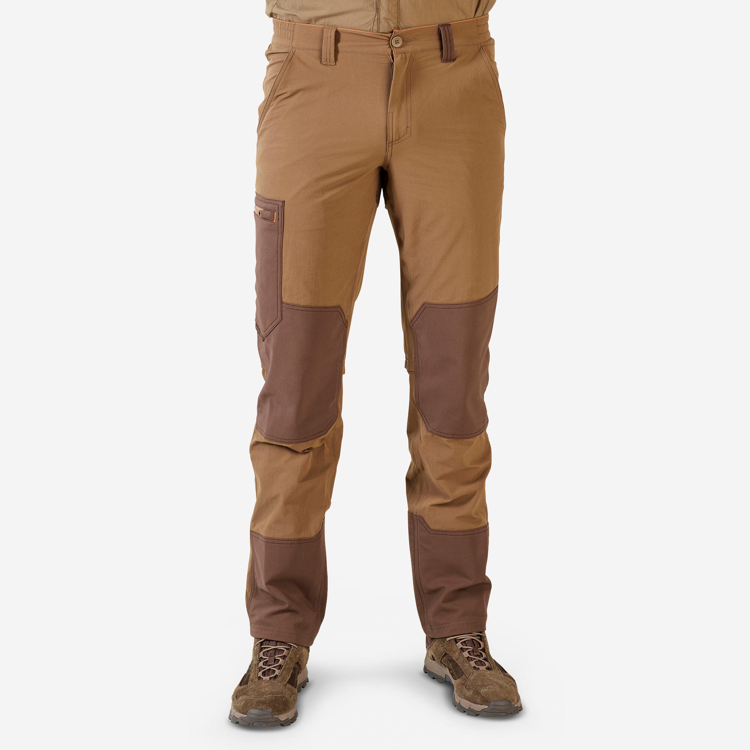 Men's Country Sport Resistant Breathable Trousers - Steppe 900 Green -  Decathlon