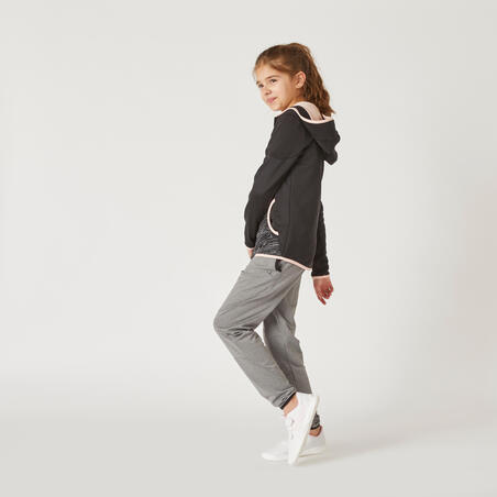 Спортивні штани S500 для дівчат, теплі - Сірі