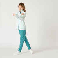 Kids' Warm Zip-Up Tracksuit Warmy - Green