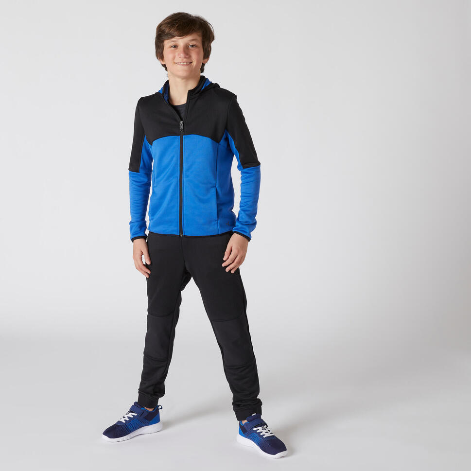 Kids' Warm Breathable Tracksuit S500 DOMYOS Decathlon
