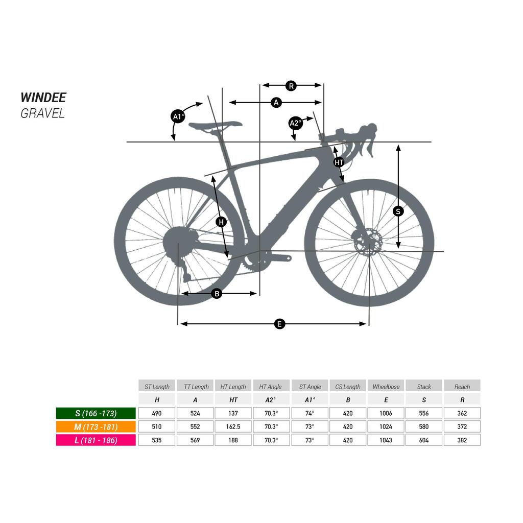 E-Windee Electric Carbon Gravel Bike - GRX