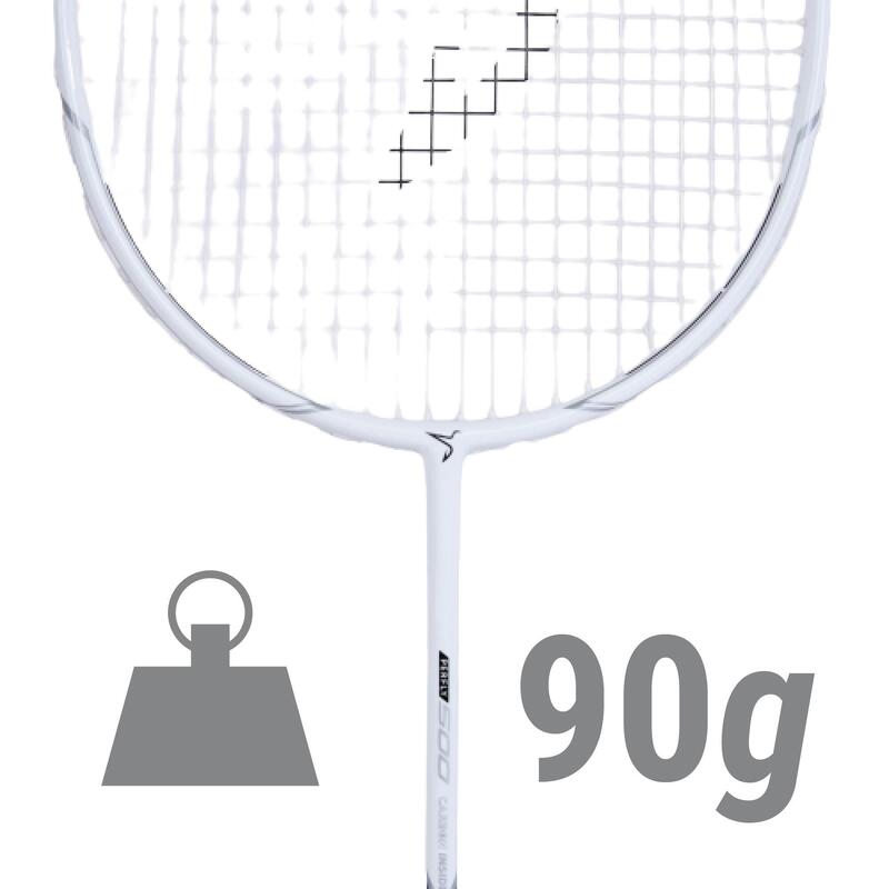 Badmintonracket voor volwassenen BR 500 wit