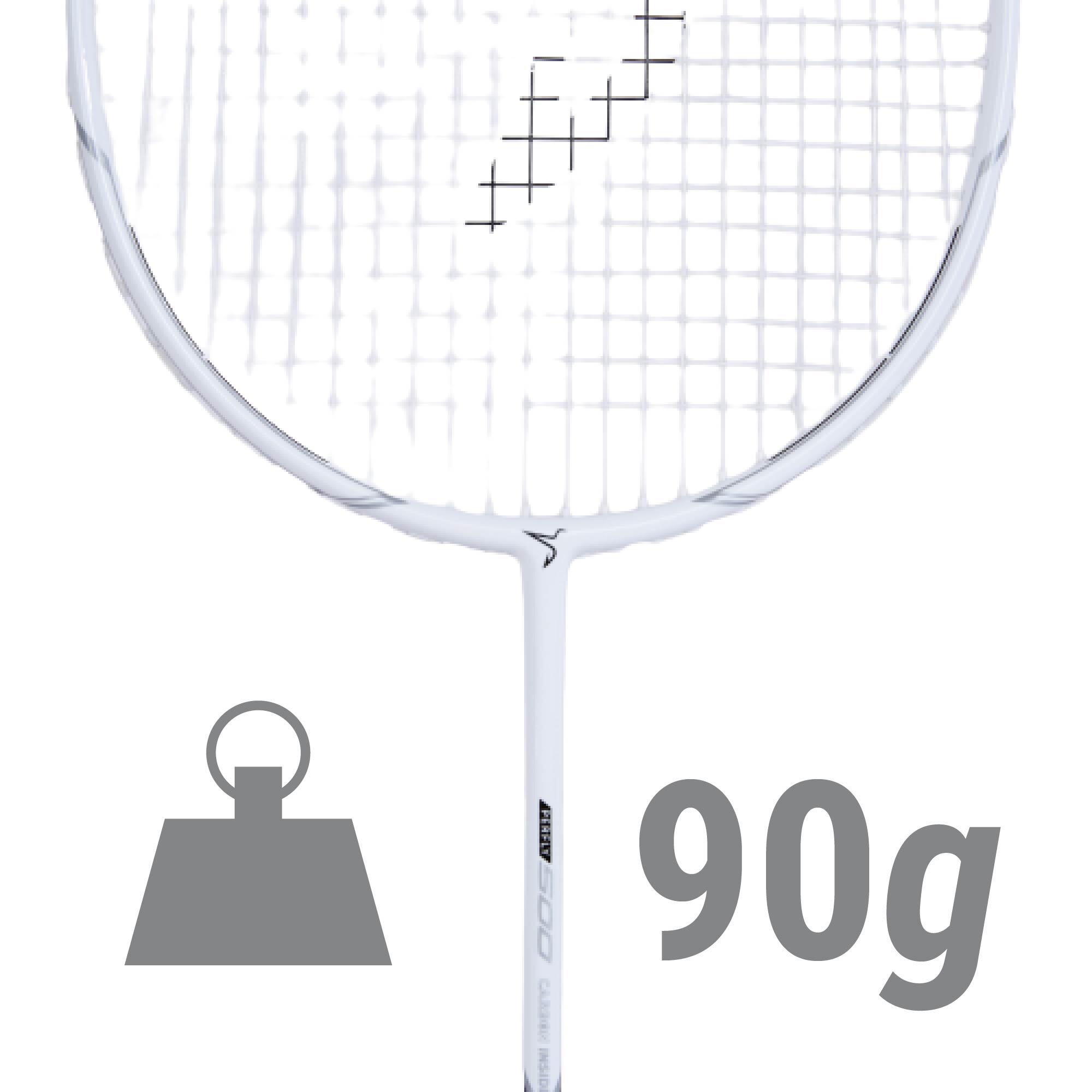 BR 500 Adult Badminton Racket - White