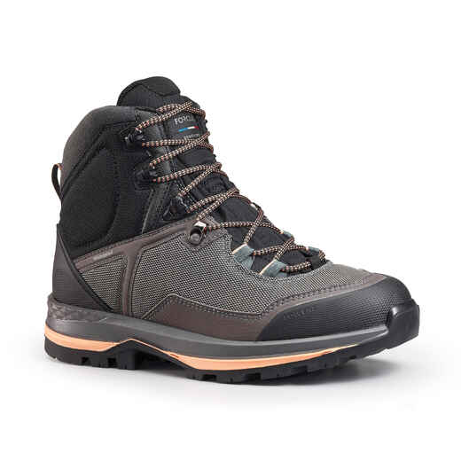 
      WOMEN'S WATERPROOF HIGH TREKKING BOOTS - MT100 - TEX
  