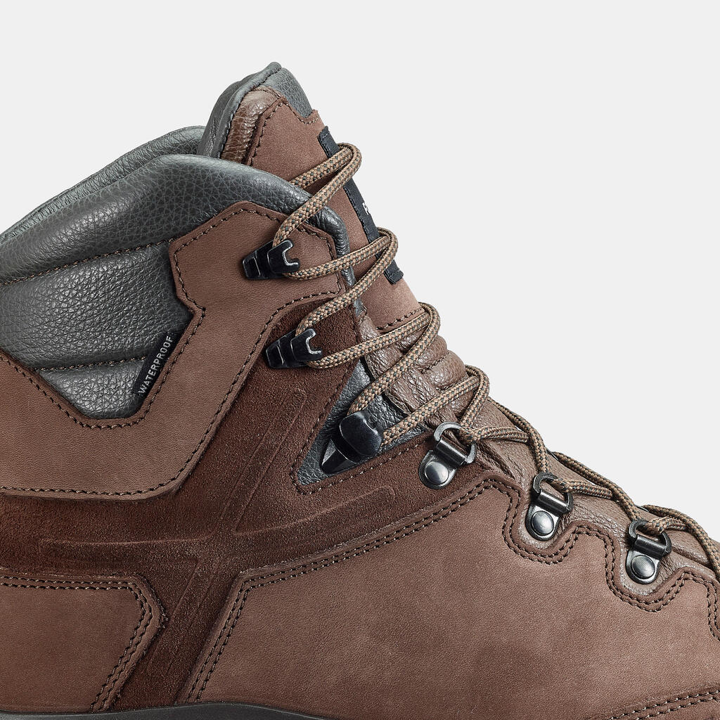 Pánska vysoká nepremokavá kožená obuv Alltrail MT5 Contact®