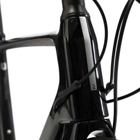 Plento dviratis „EDR 105 CF Disc“, juodas