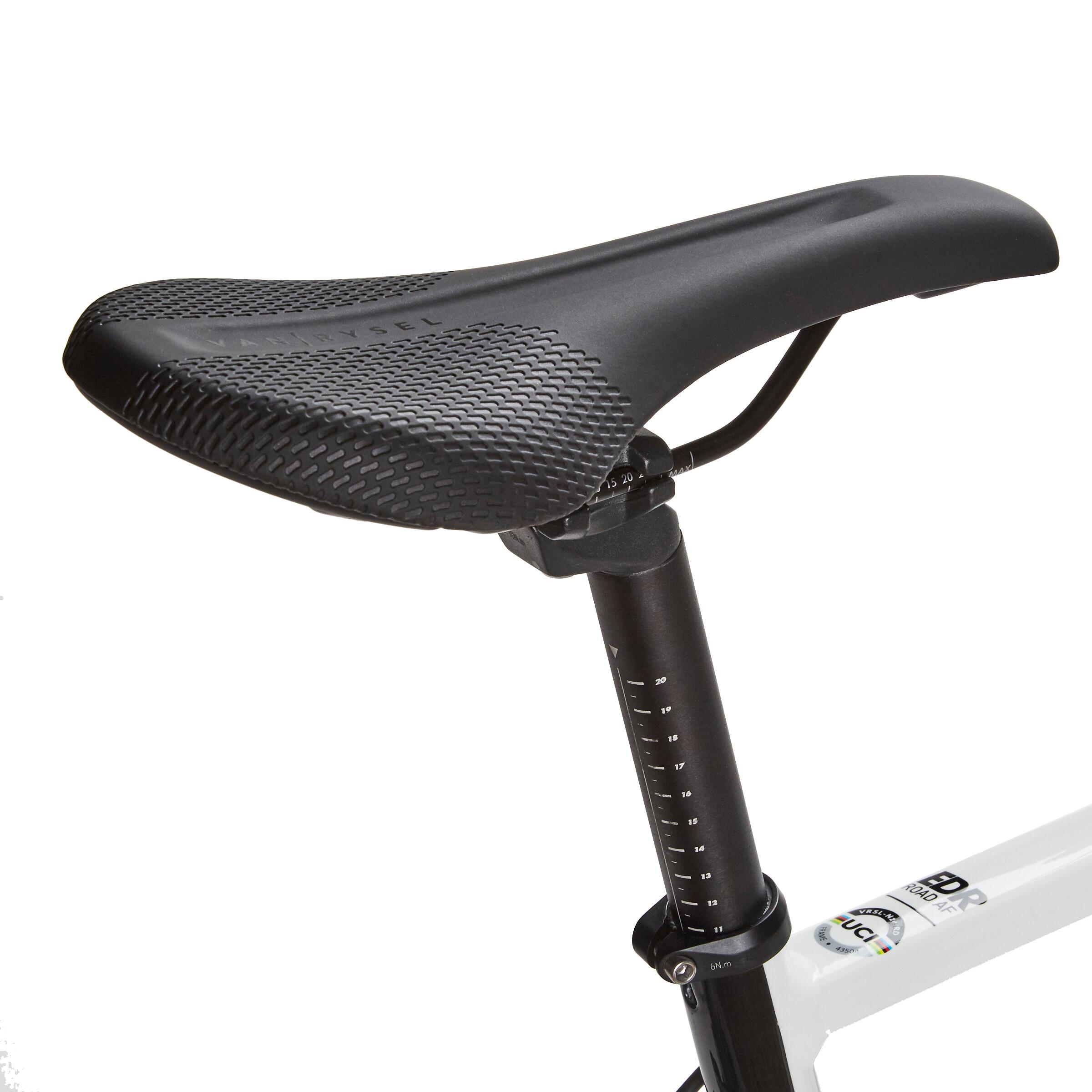 ROAD BIKE VAN RYSEL Aluminium EDR ULTEGRA WHITE VAN RYSEL Decathlon
