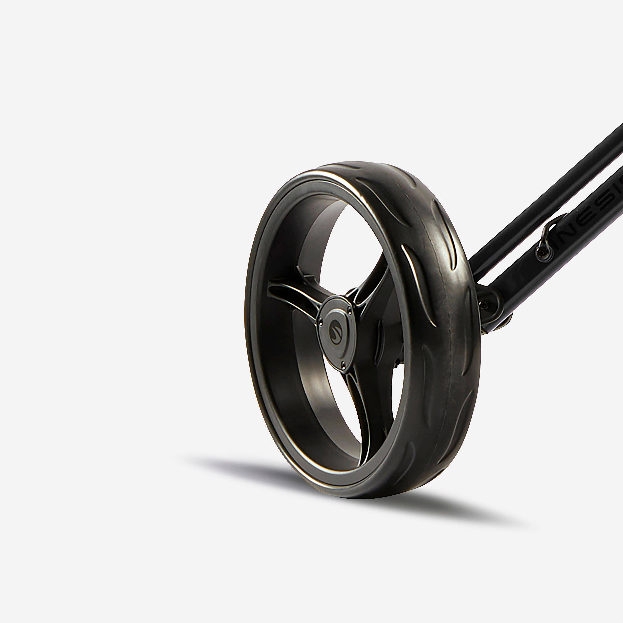 Rear wheel for 2 and 3 wheel compact golf trolley 26 cm - INESIS -  1
