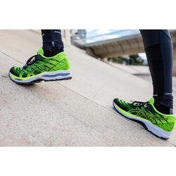 Hardloopschoenen voor heren Gel Ziruss 4 zwart groen | ASICS | Decathlon.nl