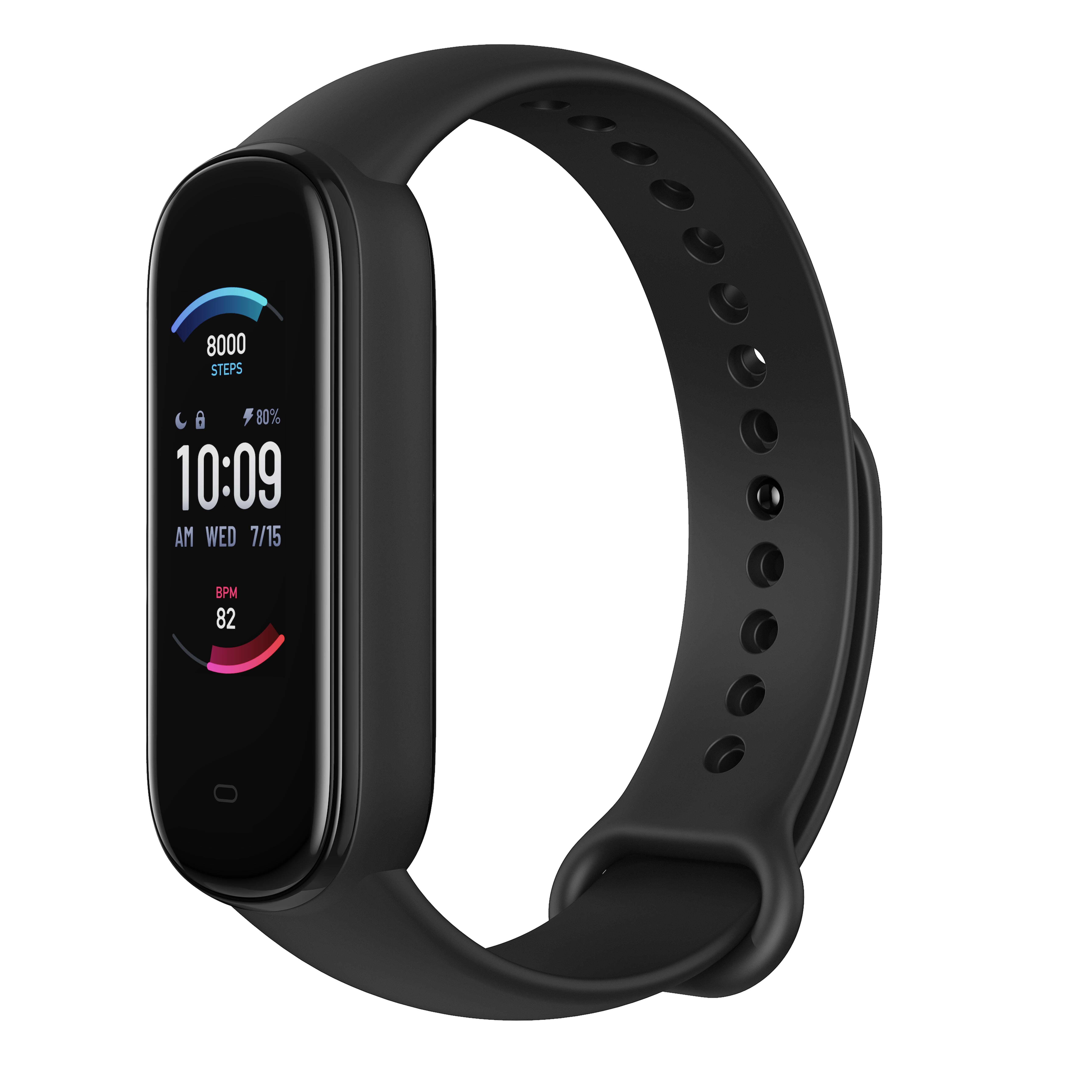Išmanusis laikrodis „Amazfit Band 5“, juodas - Decathlon