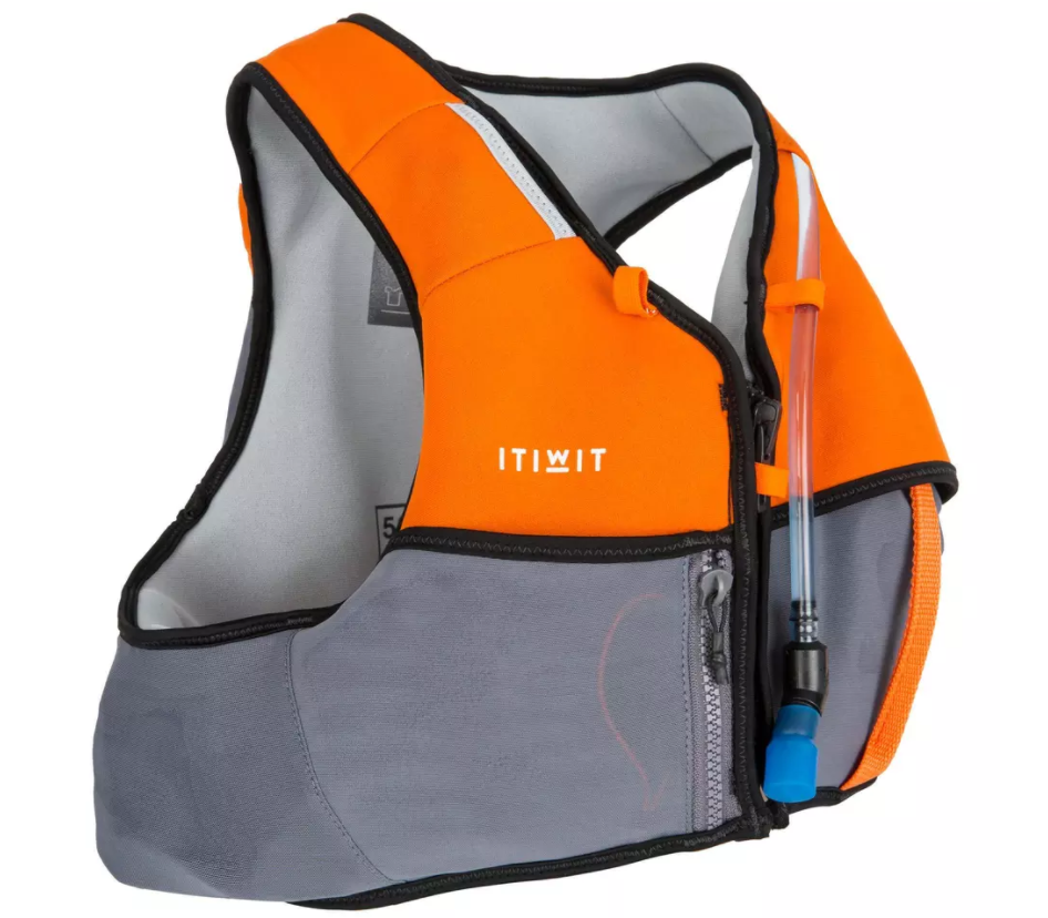 GILET-FLOTTABILITE-WAIRGO-HYDRA-50N-ORANGE-ITIWIT