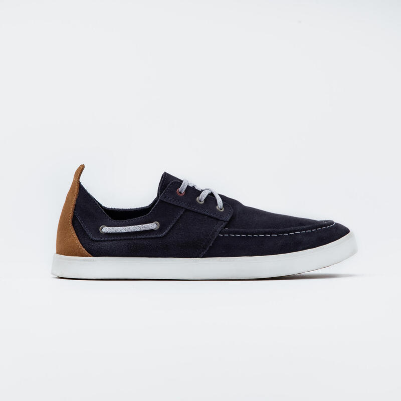 Chaussures bateau adhérente Homme SAILING 300 Navy