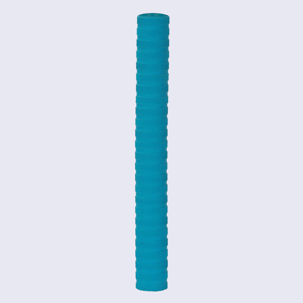 CRICKET BAT RUBBER GRIP- ANNULAR RIBBED PATTERN TURQUOISE